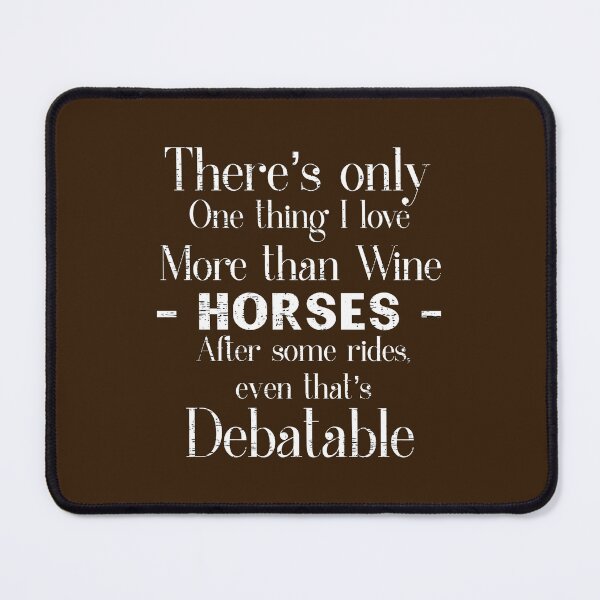Item preview, Horse And Wine Equestrian  designed and sold by LeosCloset.