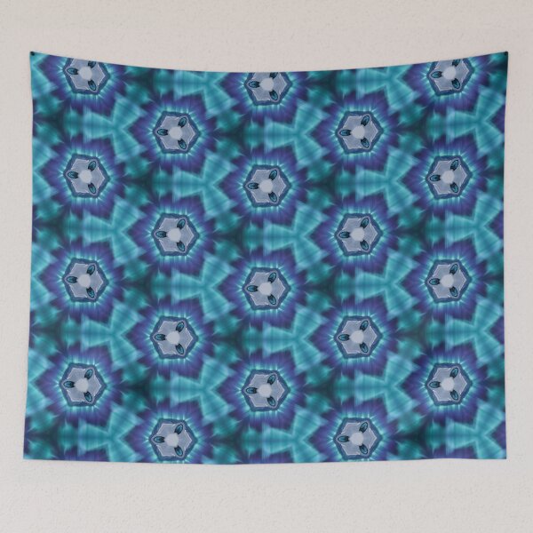 Item preview, Blue and Snowy Pattern for the holiday and winter season #1 designed and sold by The Patterns Girl.