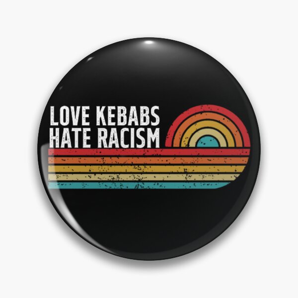Item preview, Retro Vintage Sunset Bundle Love Kebabs Hate Racism  designed and sold by AYACHI90.