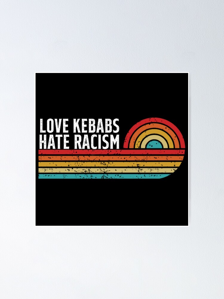 Stop Hate End Racism Choose Love Poster for Sale by AsmaAkther