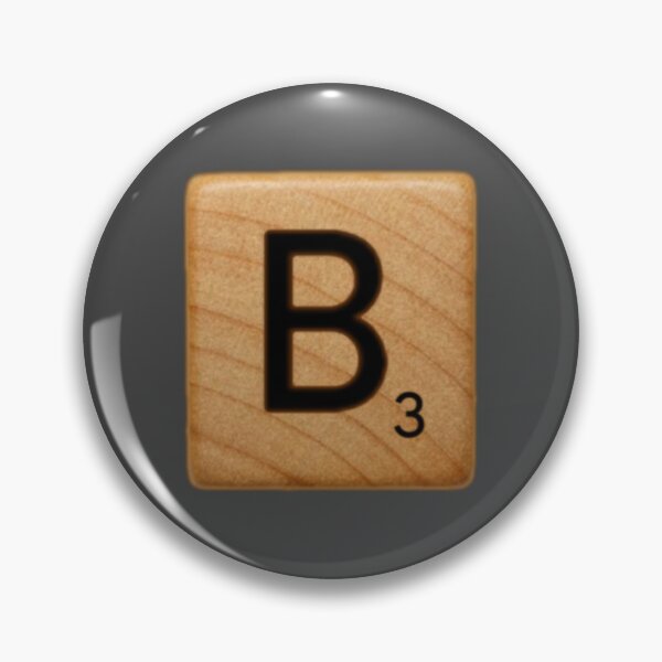 Item preview, Scrabble Tile Letter B Initial "B" designed and sold by RstyBcktWkshp.