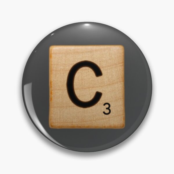 Item preview, Scrabble Tile Letter C Initial "C" designed and sold by RstyBcktWkshp.