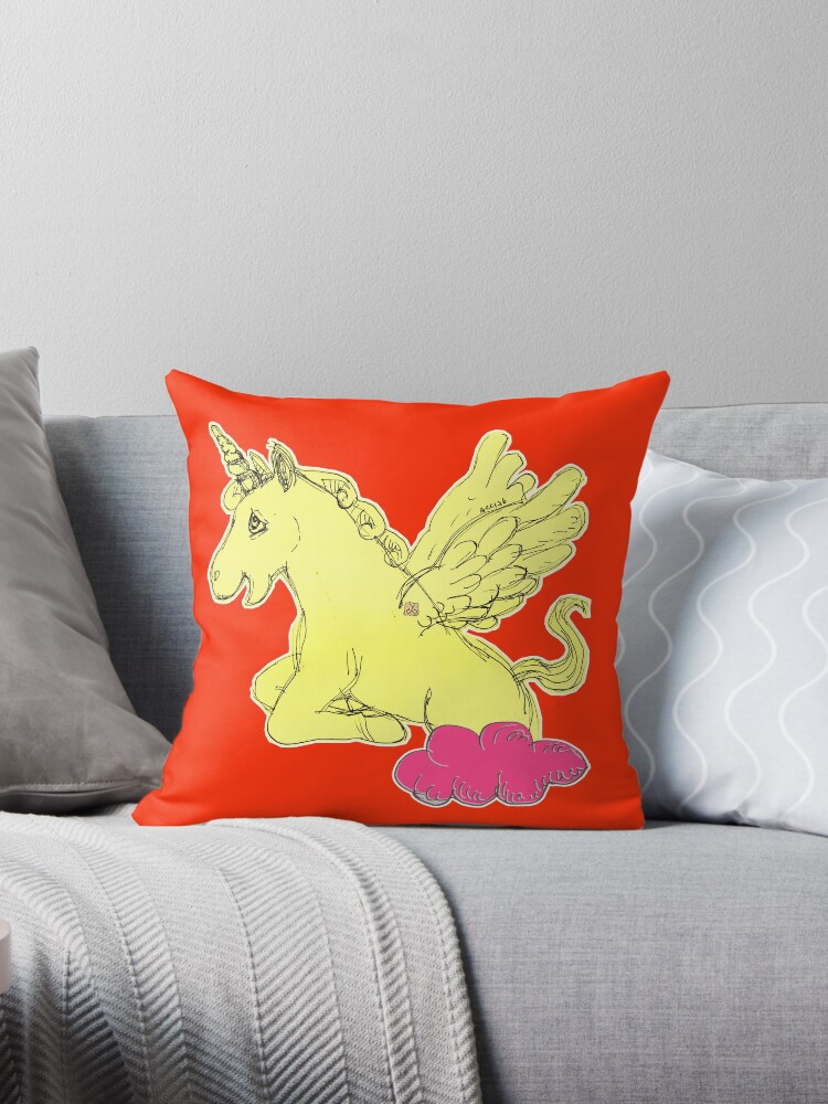 Unicorn on sale cloud pillow