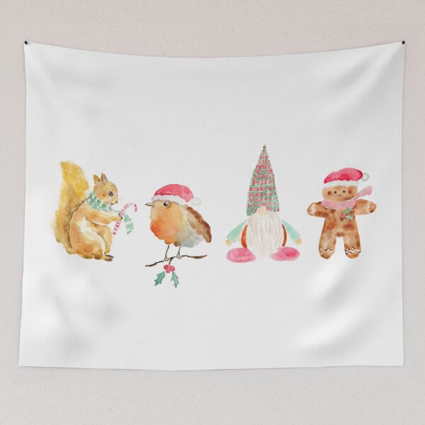 Item preview, Christmas cuteness hand painted  designed and sold by SelenePaintings .