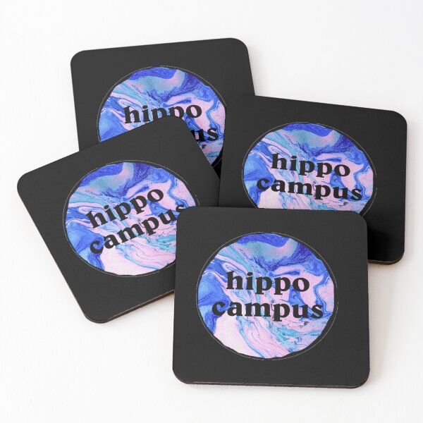 Item preview, Hippo Campus Tie Dyemarble Sticker designed and sold by saelihuyghem.