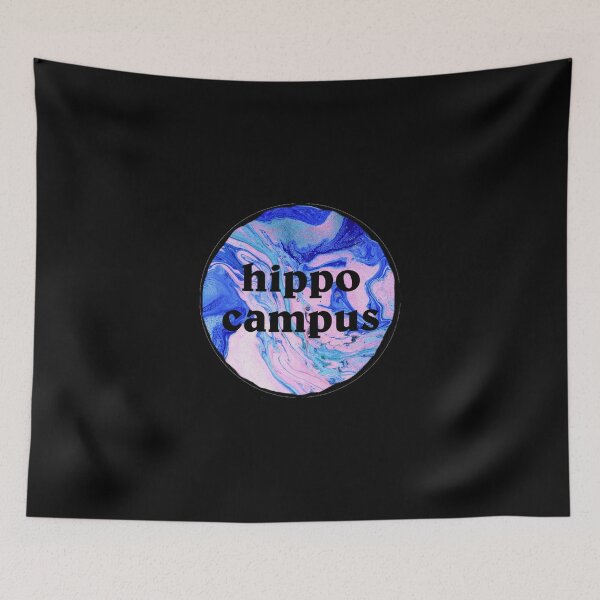 Item preview, Hippo Campus Tie Dyemarble Sticker designed and sold by saelihuyghem.