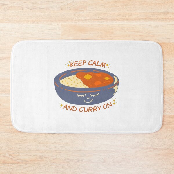 Item preview, KEEP CALM AND CURRY ON designed and sold by Krurya shop.
