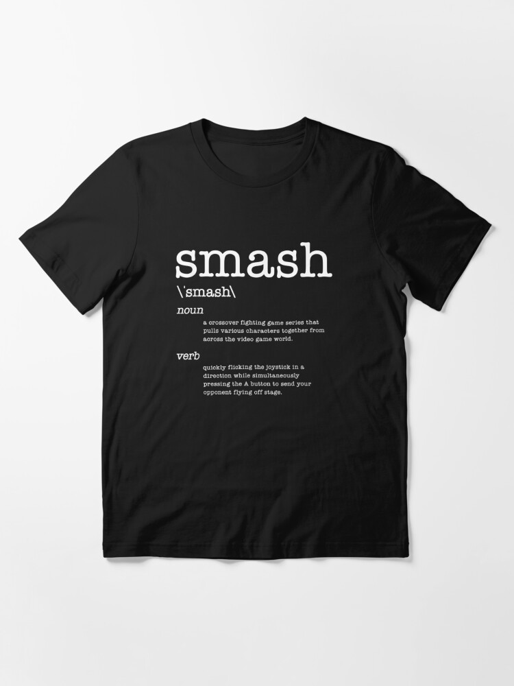 Thanks Videogames: Smash Definition Video Game T-Shirt T-Shirt