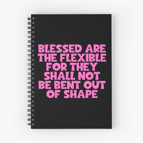 Item preview, Blessed Are The Flexible For They Shall Not Be Bent Out Of Shape - Yoga designed and sold by JourneyCreative.