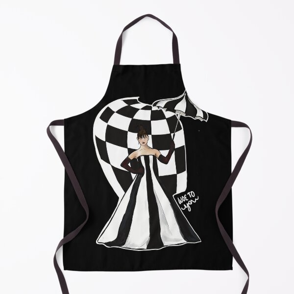 Item preview, Woe To You Black and White Umbrella Lady designed and sold by Silver Sky by Janet.