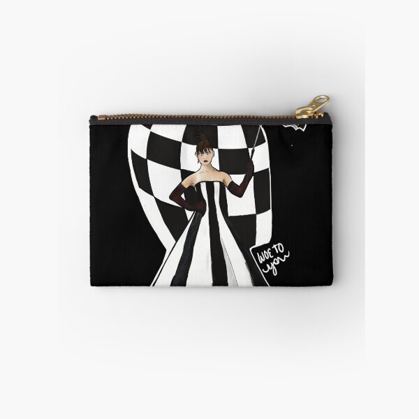 Item preview, Woe To You Black and White Umbrella Lady designed and sold by Silver Sky by Janet.