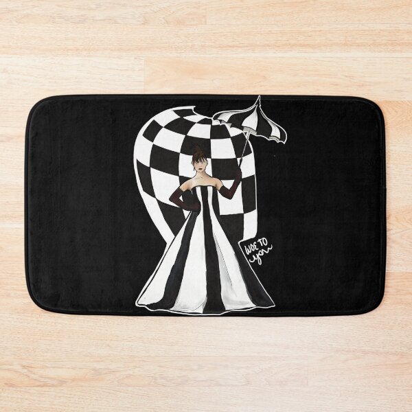 Item preview, Woe To You Black and White Umbrella Lady designed and sold by Silver Sky by Janet.