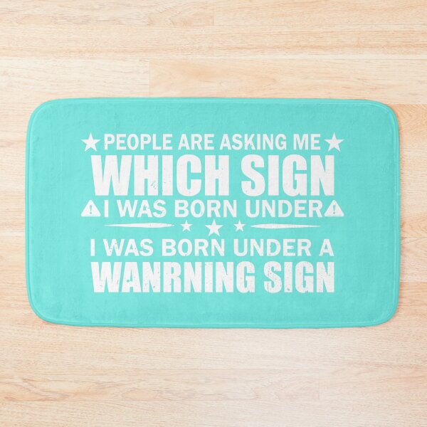 Item preview, people are asking me which sign was born under designed and sold by roboartpixel.