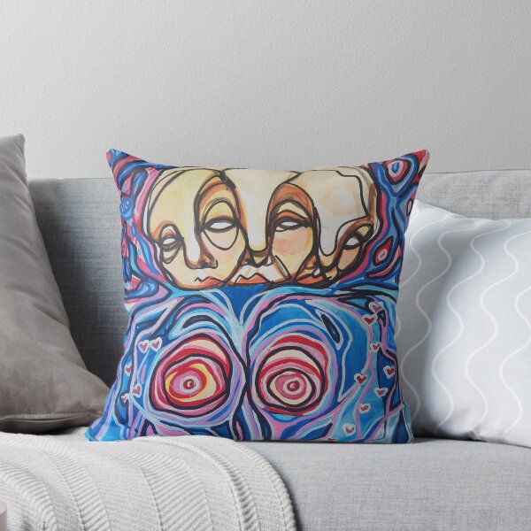 Item preview, Surreal Colorful Woman Original Art designed and sold by PirateSun.