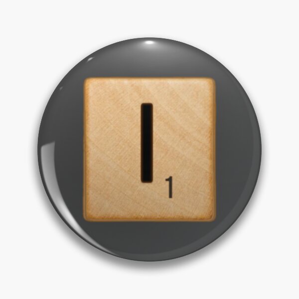 Item preview, Scrabble Tile Letter I Initial "I" designed and sold by RstyBcktWkshp.