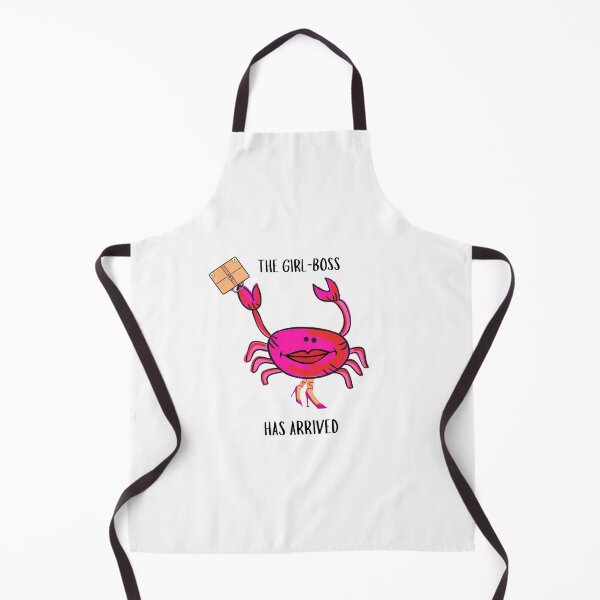 Item preview, GIRL BOSS #2 PINK CRAB BRIEFCASE FUNNY GIRLS WOMENS WHITE BACKGROUND  designed and sold by EllieMonroe.