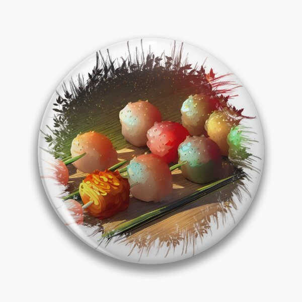 Item preview, japanese food Dango, My Favourite Food! designed and sold by Digisabella.