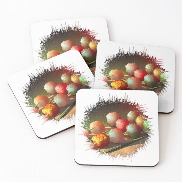 Item preview, japanese food Dango, My Favourite Food! designed and sold by Digisabella.