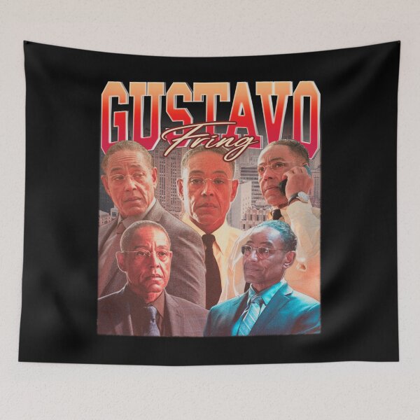 Item preview, GUSTAVO FRING Vintage 90s Rap Style, Gustavo Fring Bootleg Fan   designed and sold by maisonwander.