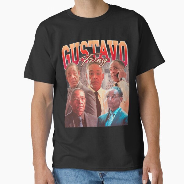 Vista previa del artículo con la obra «GUSTAVO FRING Vintage 90s Rap Style, Gustavo Fring Bootleg Fan», diseñado y vendido por maisonwander.