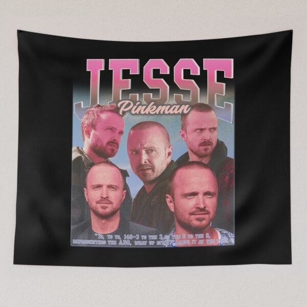 Item preview, JESSE PINKMAN FAN Vintage 90s Rap Style, Jesse Pinkman Fan Bootleg Fan   designed and sold by maisonwander.