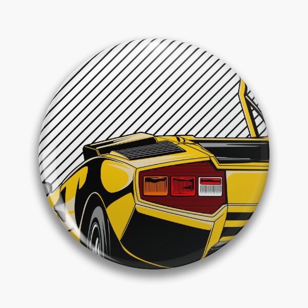 Item preview, Lamborghini Countach Super Car Retro Aesthetic Classic designed and sold by halleinstyle.