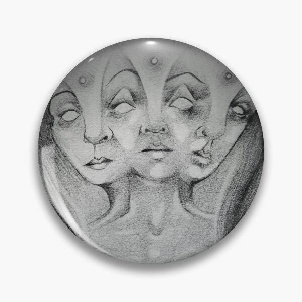 Item preview, Female Goddess of creation original art designed and sold by PirateSun.