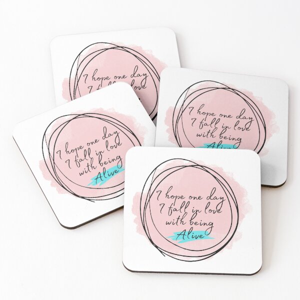 Item preview, I hope one day I fall in love with being alive  designed and sold by Chattingwithyou.