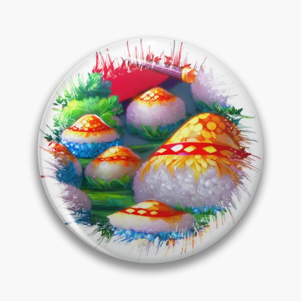 Item preview, japanese food onigiri, My Favourite Food! designed and sold by Digisabella.