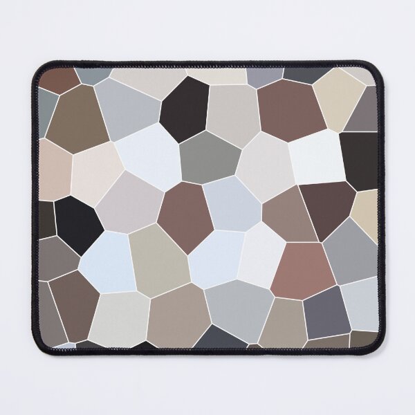 Item preview, Seashell Colors Coastal Vibes Abstract Seashells and Beach Pebbles Mosaic 1 of 4 designed and sold by Beachy.
