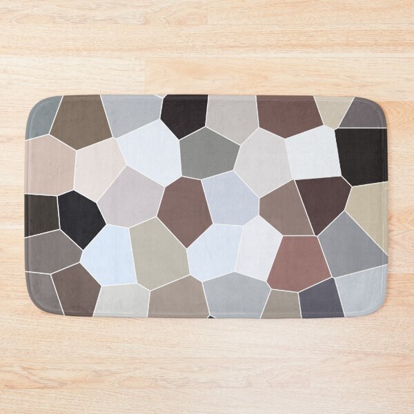 Item preview, Seashell Colors Coastal Vibes Abstract Seashells and Beach Pebbles Mosaic 1 of 4 designed and sold by Beachy.