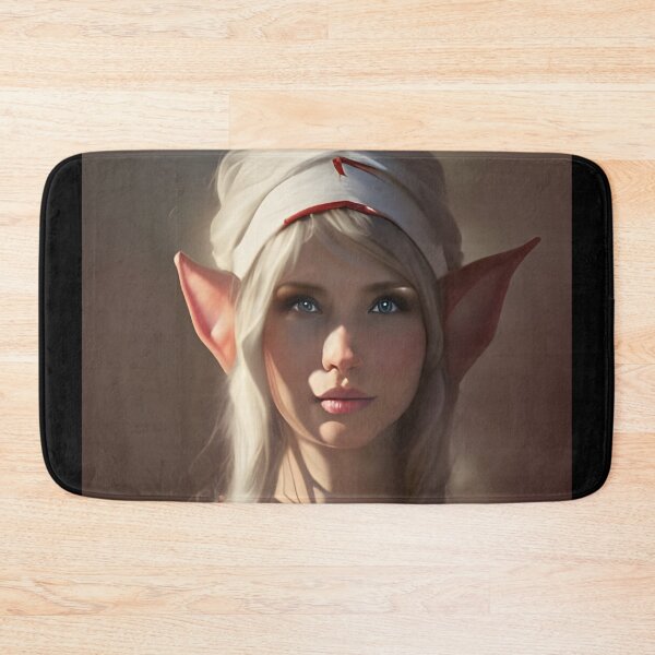 Item preview, Sexy Blonde North Pole Elf in White Bikini designed and sold by Eliteijr.