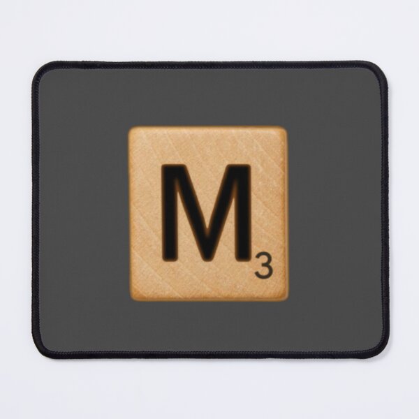 Item preview, Scrabble Tile Letter M Initial "M" designed and sold by RstyBcktWkshp.