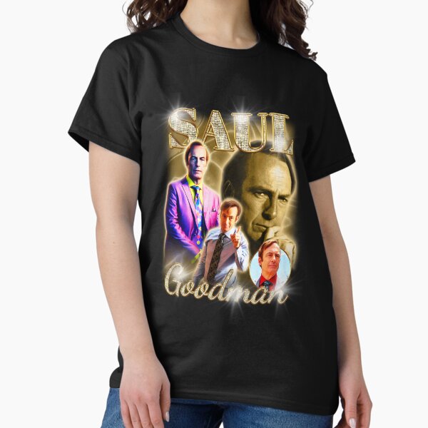 Vista previa del artículo con la obra «Saul Goodman Vintage Better Call Saul Old School Jimmy McGill Breaking Bad Camisa», diseñado y vendido por maisonwander.