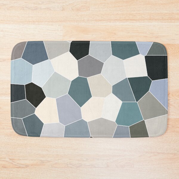 Item preview, Seashell Colors Coastal Vibes Abstract Seashells and Beach Pebbles Mosaic 3 of 4 designed and sold by Beachy.