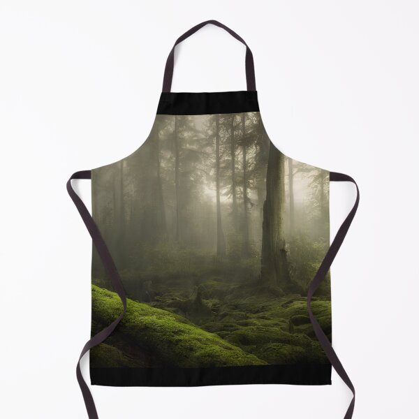 Item preview, A Painting of foggy forest floor designed and sold by vashumaso.