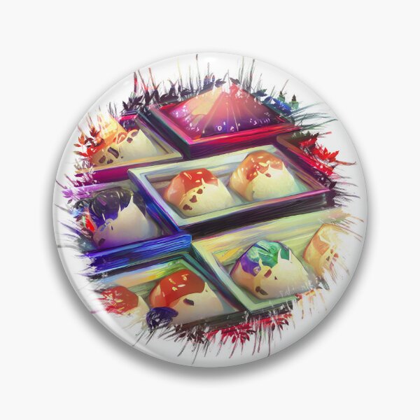 Item preview, japanese food onigiri, My Favourite Food! designed and sold by Digisabella.