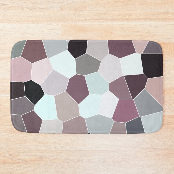 Item preview, Seashell Colors Coastal Vibes Abstract Seashells and Beach Pebbles Mosaic 4 of 4 designed and sold by Beachy.