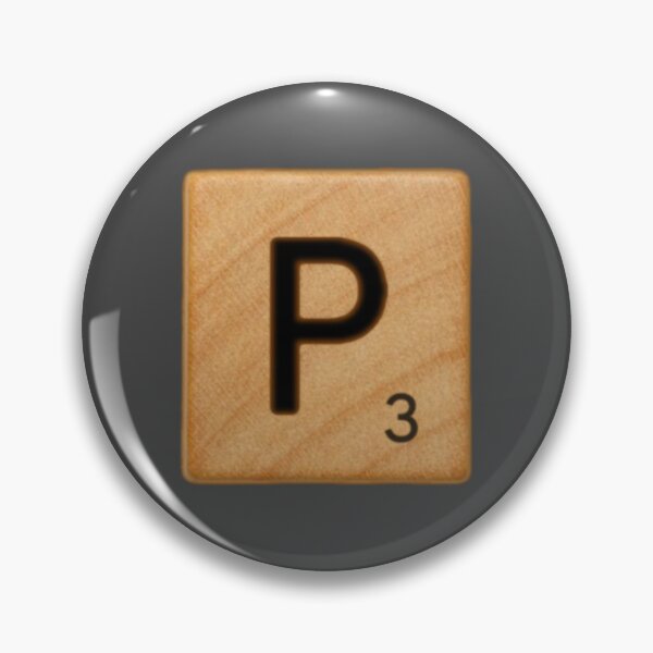 Item preview, Scrabble Tile Letter P Initial "P" designed and sold by RstyBcktWkshp.