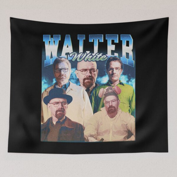 Item preview, WALTER WHITE Vintage 90s Rap Style, Walter White Bootleg Fan    designed and sold by maisonwander.