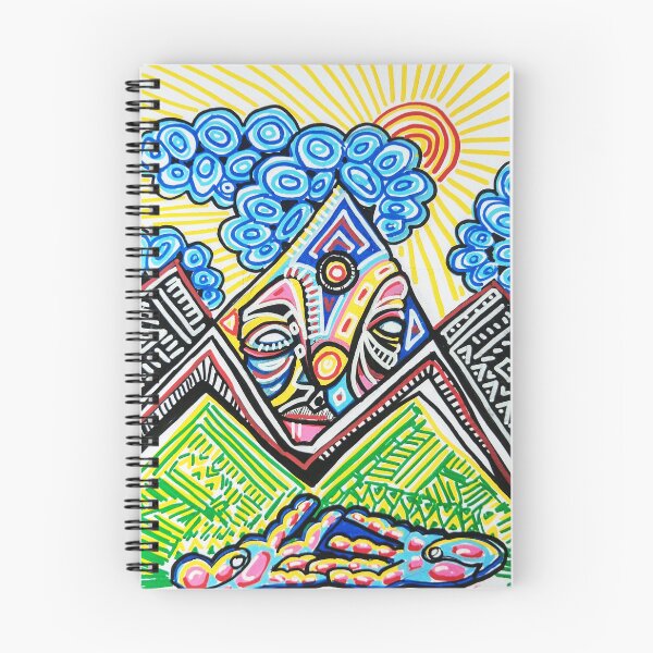 Item preview, Mountain Spirit, mother nature Graffiti original Art designed and sold by PirateSun.
