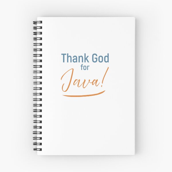 Aperçu de l'œuvre Dieu merci pour Java ! créée et vendue par HalunaHappy.