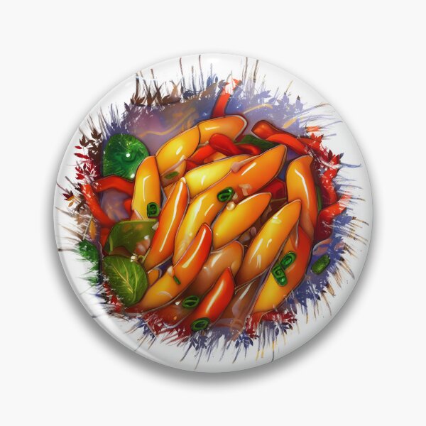 Item preview, korean food Tteokbokki, My Favourite Food! designed and sold by Digisabella.