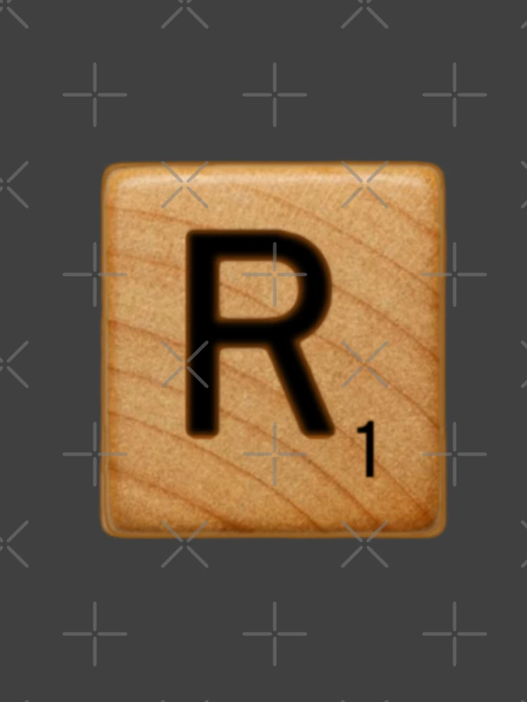 Thumbnail 4 of 4, iPhone Case, Scrabble Tile Letter R Initial "R" designed and sold by RstyBcktWkshp.