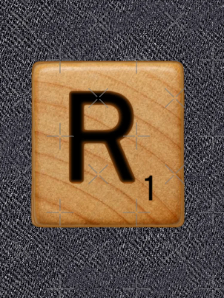 Thumbnail 6 of 6, Lightweight Sweatshirt, Scrabble Tile Letter R Initial "R" designed and sold by RstyBcktWkshp.