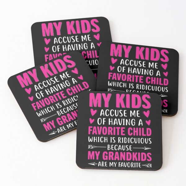Item preview, My Grandkids Are My Favorite Funny Family Grandpa Grandma designed and sold by Artpawsy.