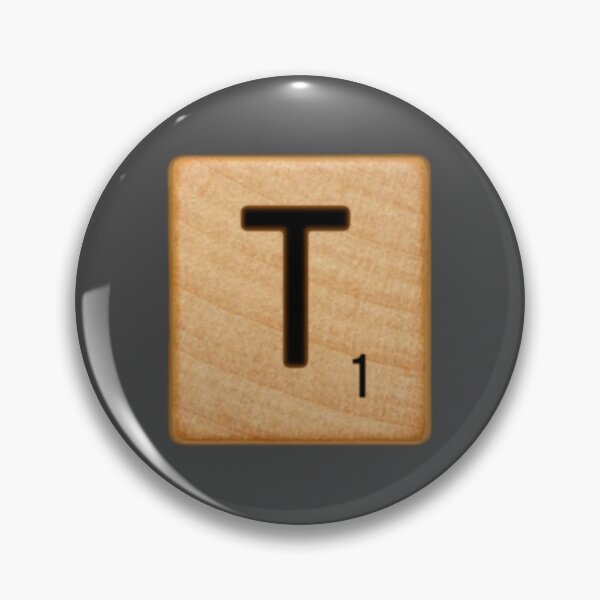 Item preview, Scrabble Tile Letter T Initial "T" designed and sold by RstyBcktWkshp.