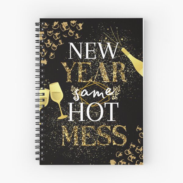 Item preview, New Year Same Hot Mess, Funny New Year 2023 designed and sold by desireedickens.
