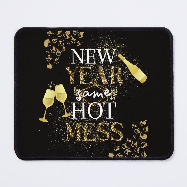 Item preview, New Year Same Hot Mess, Funny New Year 2023 designed and sold by desireedickens.