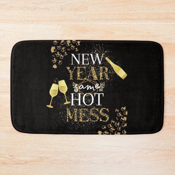 Item preview, New Year Same Hot Mess, Funny New Year 2023 designed and sold by desireedickens.